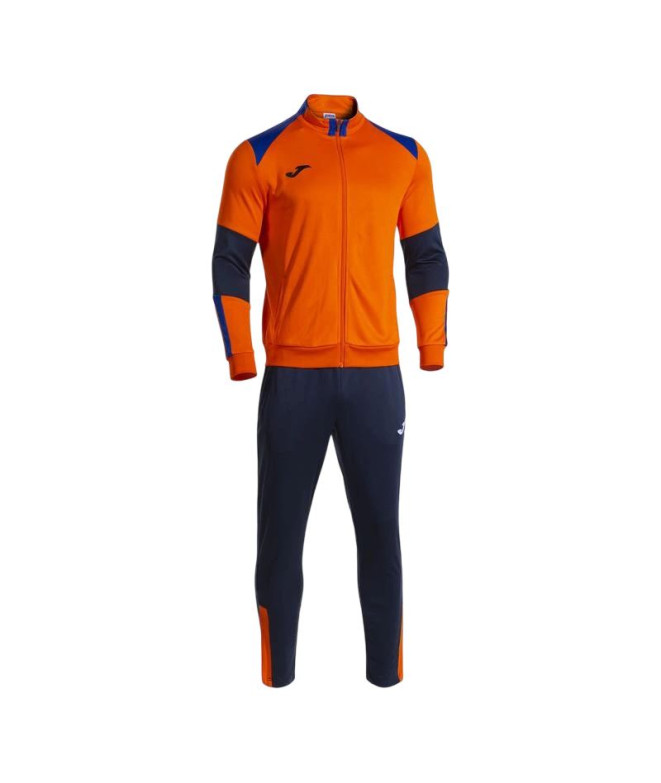 Chándal Joma Danubio Hombre Naranja/Dark Navy