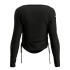 Camiseta Joma Manga Longa U-Tribe Preto Mulher