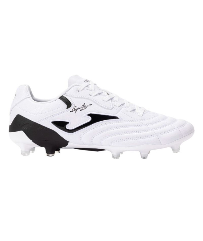 Botas de fútbol Joma Aguila Cup 2402 Blanco Negro Firm Ground