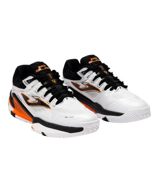 Sapatilhas Joma Slam Men 2542 Branco Preto Menino