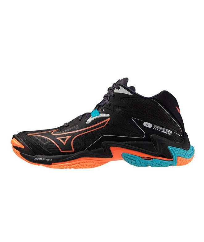 Zapatillas de Voleibol Mizuno Wave Lightning Z8 Mid Negro