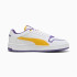 Sapatilhas Puma Court Classic Street Homem Branco/Amarelo/Violeta