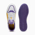 Sapatilhas Puma Court Classic Street Homem Branco/Amarelo/Violeta