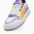 Sapatilhas Puma Court Classic Street Homem Branco/Amarelo/Violeta