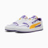 Sapatilhas Puma Court Classic Street Homem Branco/Amarelo/Violeta