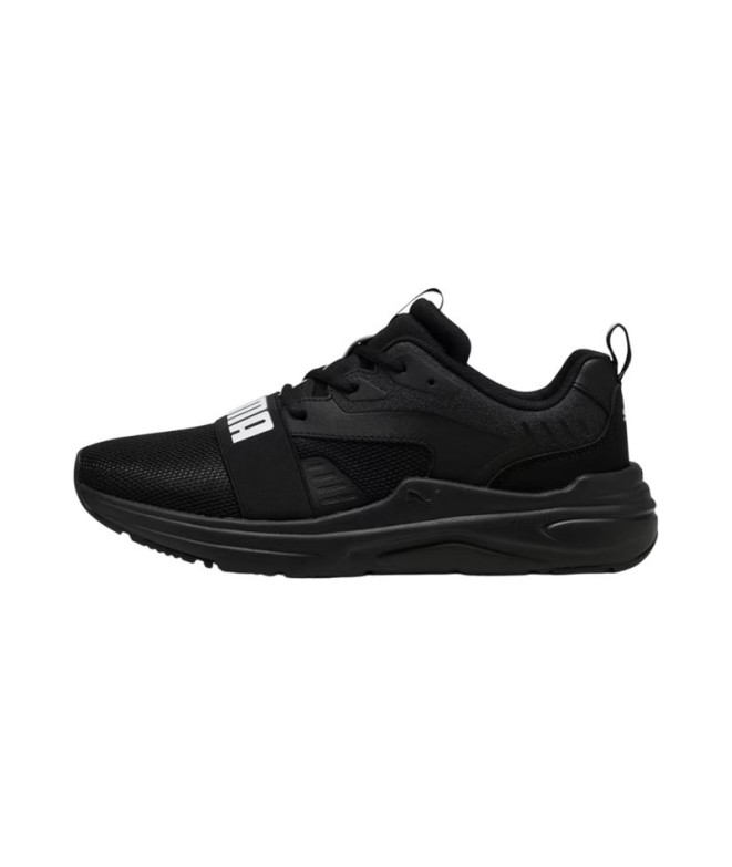 Zapatillas Puma Softride Wired 2 Hombre Negro/Blanco
