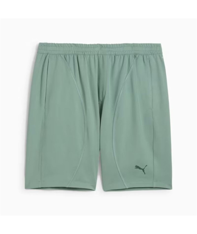 Pantalón de Fitness Puma M Cloudspun 7" Knit Hombre Verde Moon