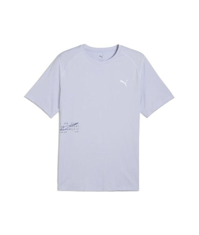 Camiseta de Running Puma M Run Graphic Mesh Hombre Azul
