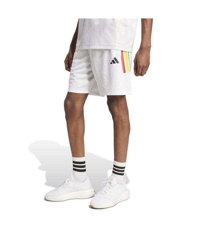 Calça curtos adidas Tiro Cb Np Homem Branco