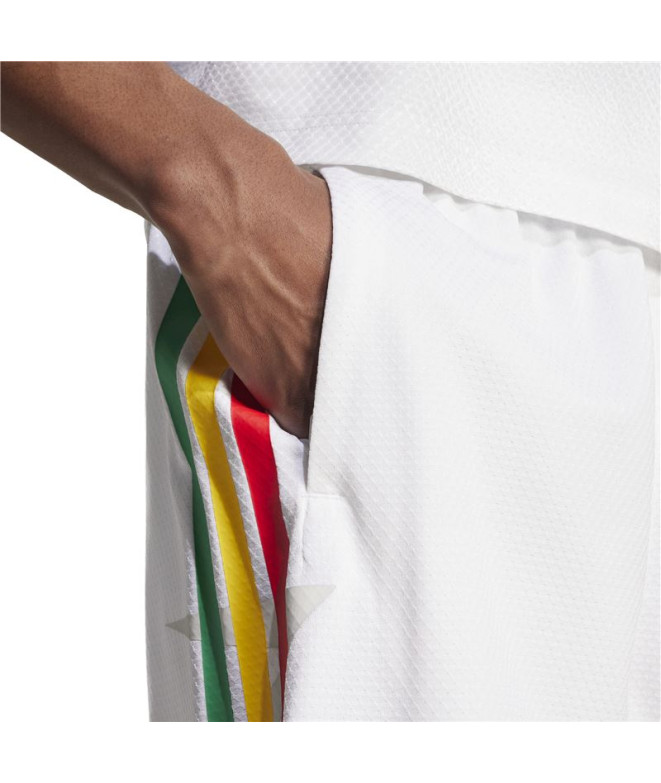 Calça curtos adidas Tiro Cb Np Homem Branco