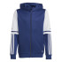 Casaco de Futebol adidas Squadra25 Hood Infantil Azul/Branco