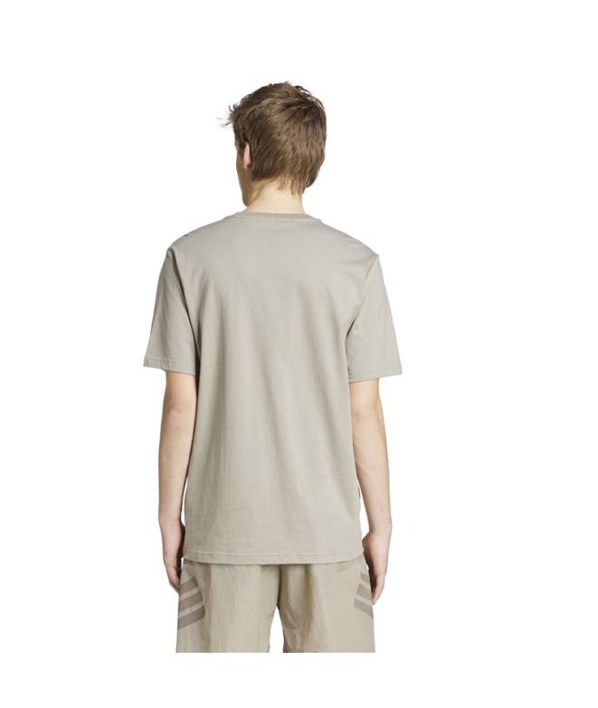 T-shirt adidas Future Icons 3Bar Homme Beige