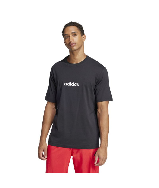T-shirt adidas Linear Sj Homme Noir/Blanc