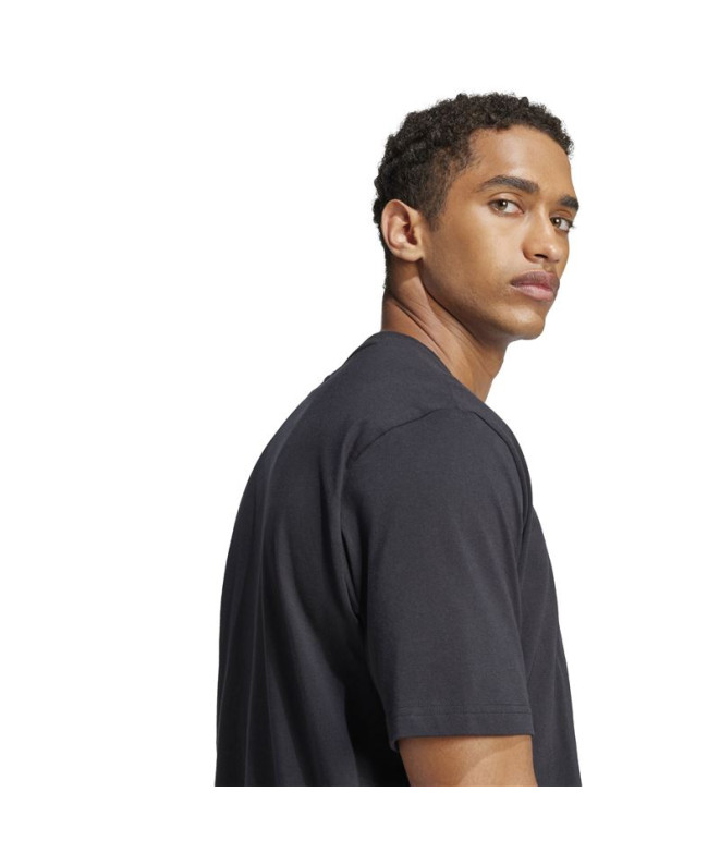 T-shirt adidas Linear Sj Homme Noir/Blanc