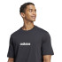 T-shirt adidas Linear Sj Homme Noir/Blanc