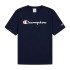 Camiseta Champion T-Shirt de Gola Redonda Homem Azul Marinho