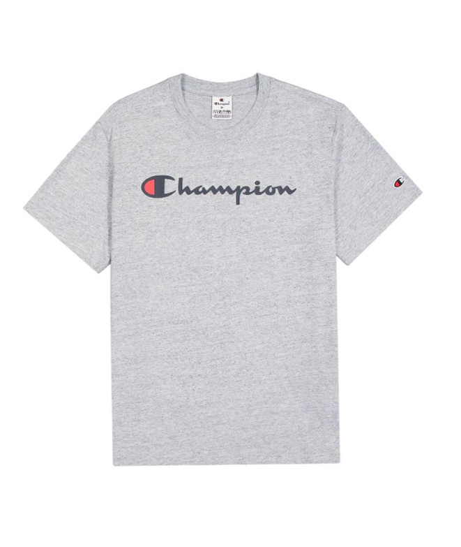 Camiseta Champion Crewneck T-Shirt Hombre Gris