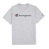 Camiseta Champion T-Shirt de Gola Redonda Homem Cinza