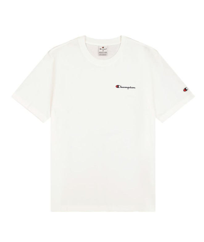 Camiseta Champion Crewneck T-Shirt Hombre Blanco