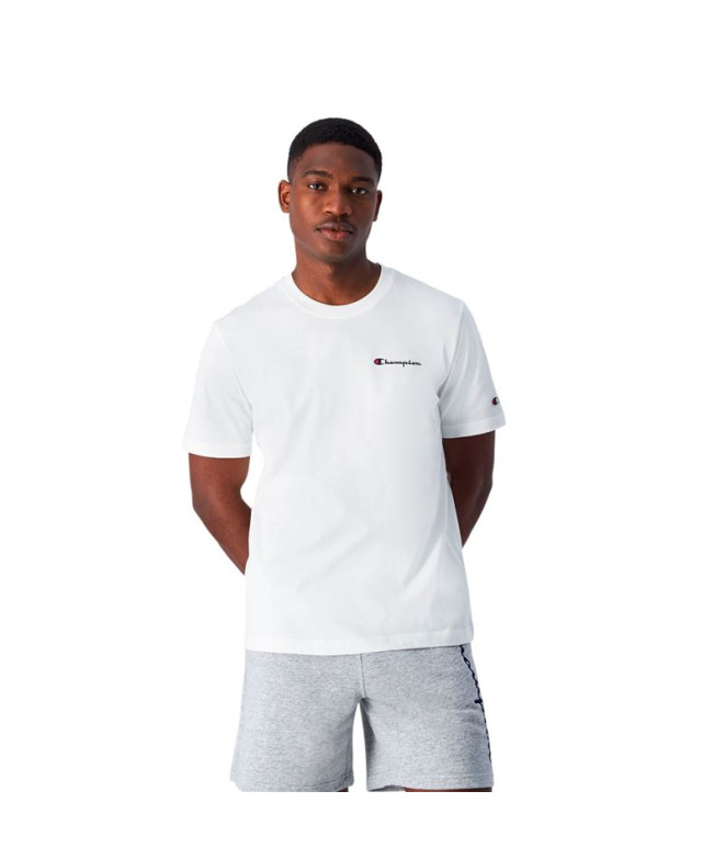 T-shirt Champion T-shirt col rond Homme Blanc
