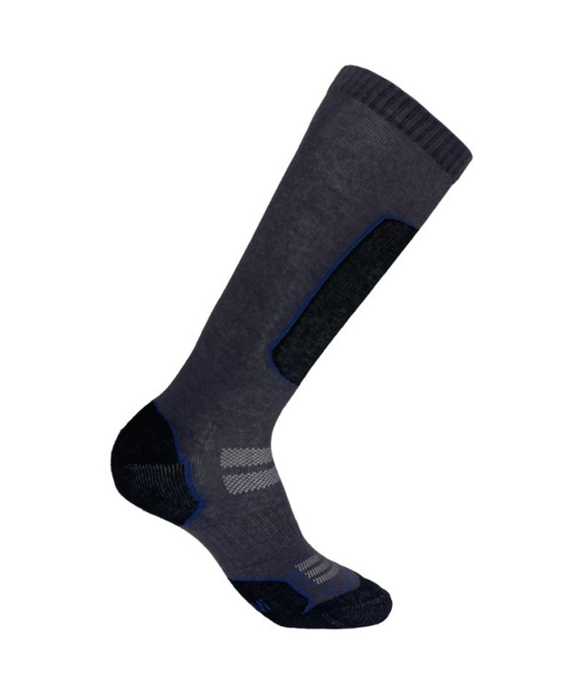Calcetines de montaña Joluvi Coolmax Trekking Antracita / Negro