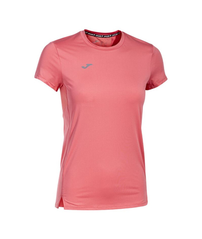 Camiseta Joma Manga Corta Explorer Mujer Coral
