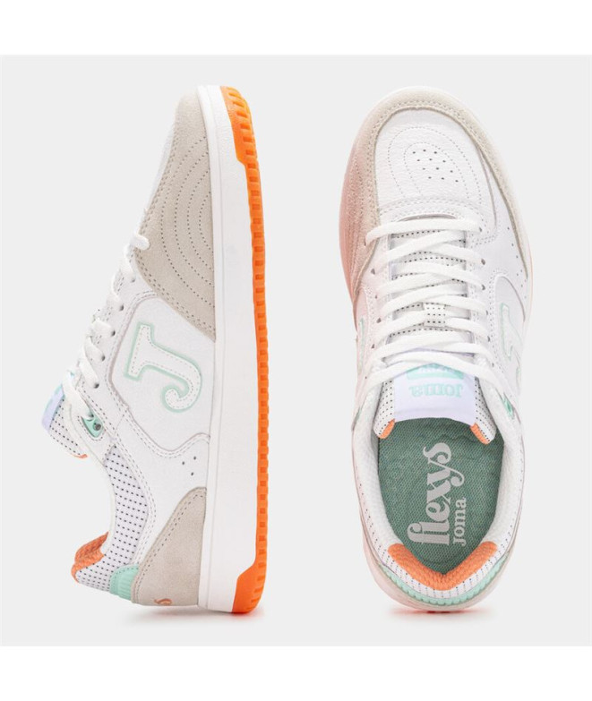 Zapatillas Joma C.Flexys Lady 2502 Mujer Blanco