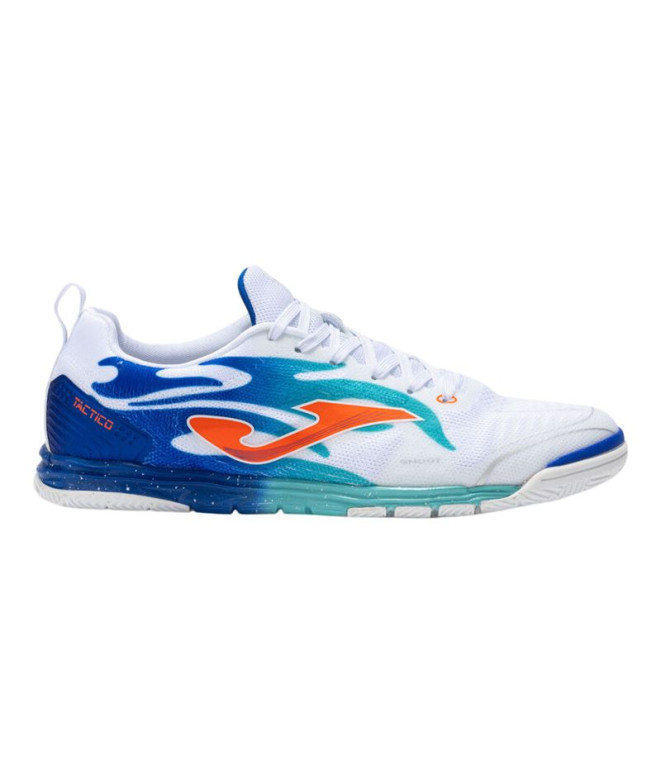 Zapatillas Joma Tactico 2576 Indoor Hombre Blanco/Royal