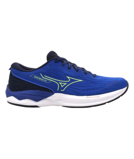 Chaussures de Running Mizuno Wave Revolt 3 Homme Bleu cobalt