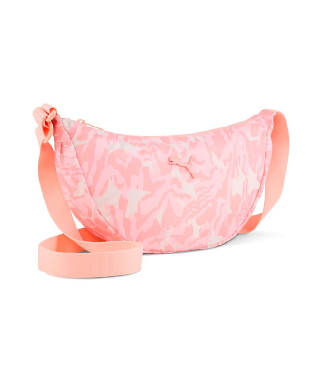 Bolsa de deporte Puma Pop Half Moon ,Pink Fruit Aop, Mujer