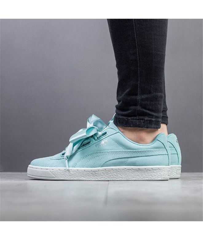 Zapatillas Puma Sportswear Suede Heart Pebble...