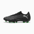 Botas de futebol Puma Future 8 Play Fg/Ag Preto/Cinza claro frio/Verde fluo