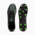 Botas de futebol Puma Future 8 Play Fg/Ag Preto/Cinza claro frio/Verde fluo