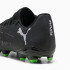 Botas de futebol Puma Future 8 Play Fg/Ag Preto/Cinza claro frio/Verde fluo