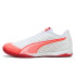 Chaussures de Futsal Puma Ibero Iv, Blanc Glowing Red Dark, Homme
