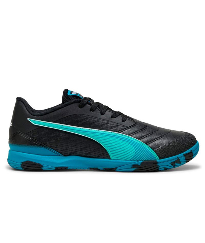 Zapatillas de Fútbol sala Puma Ibero IV Black Aquatic Tropical, Hombre