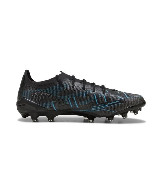 Botas de futebol de Futebol Puma Ultra 5 Ultimate Ag Eclipse Homem Preto/Prata/Aguamarina