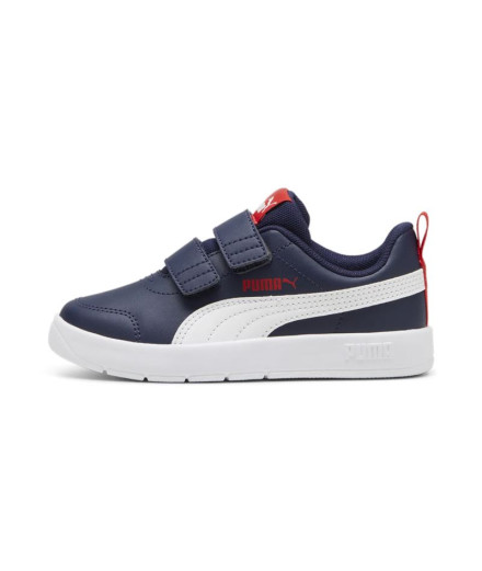 Zapatillas Puma Courtflex V3 V Ps Infantil Azul Marino