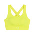 Sutiã esportivo De Running Puma Pwrbreathe Run Mulher Amarelo