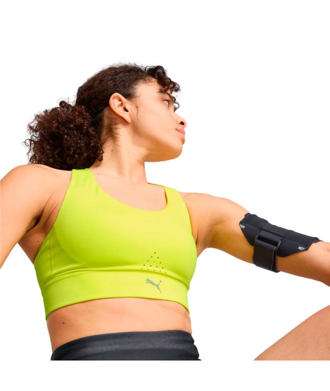 Sujetador Deportivo De Running Puma Pwrbreathe...
