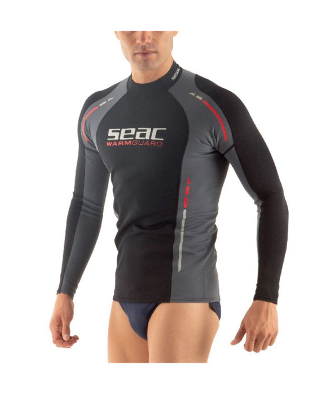 Warm Guard Seac Long  Hombre Negro