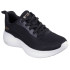 Sapatilhas Skechers Bobs Infinity Mulher Preto Engineered Knit