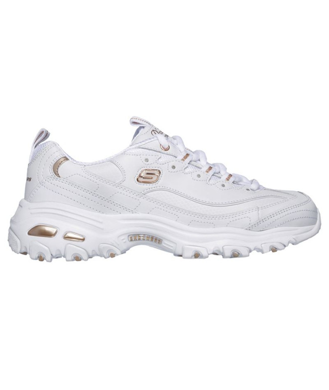 Chaussures Skechers D'Lites Fresh Start Blanc