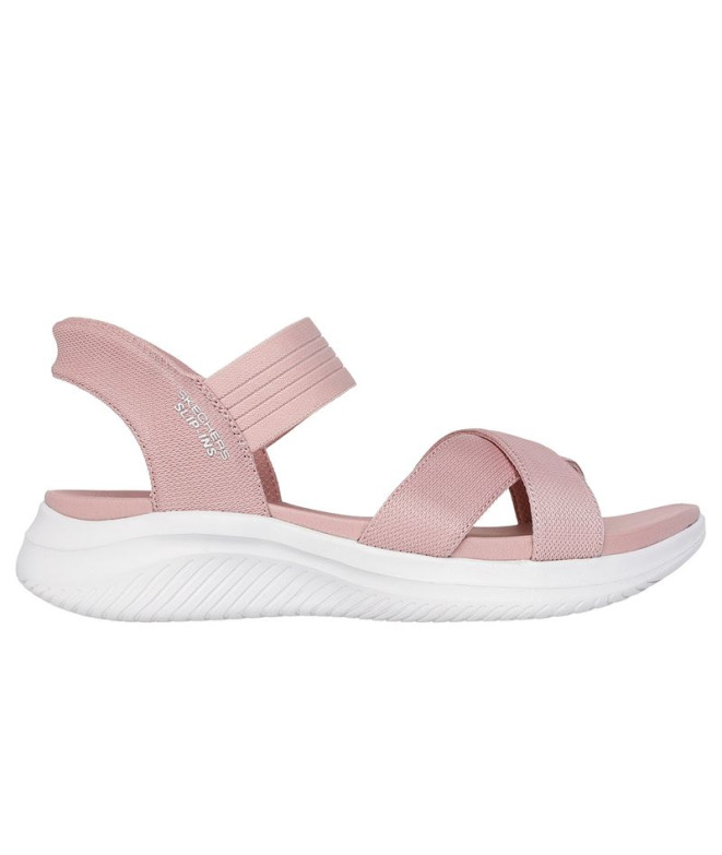 Sandalias Skechers Slip-Ins Ultra Flex 3,0 - Nev Mujer Rosa