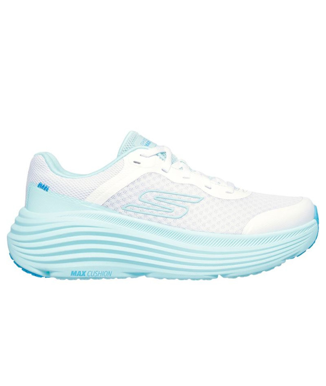 Zapatillas Skechers Max Cushioning Endea Mujer Blanco/Azul