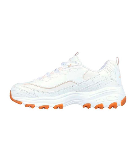 Chaussures Skechers D'Lites-Good Neutral Femme Blanc 2