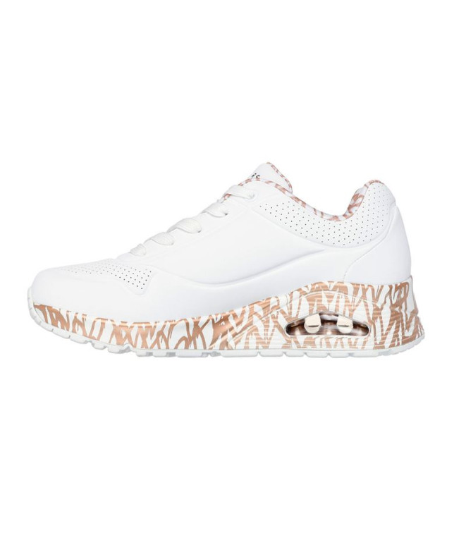 Zapatillas Skechers Uno - Loving Love Mujer Blanco