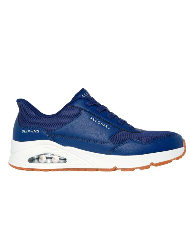 Chaussures Skechers Uno - Banksia Homme Bleu Marine