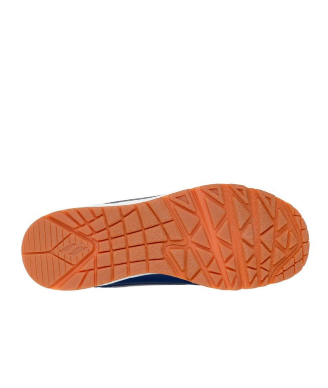 Chaussures Skechers Uno - Banksia Homme Bleu...