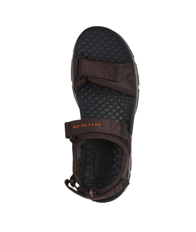 Sandales Skechers Tresmen - Ryer Homme Marrón